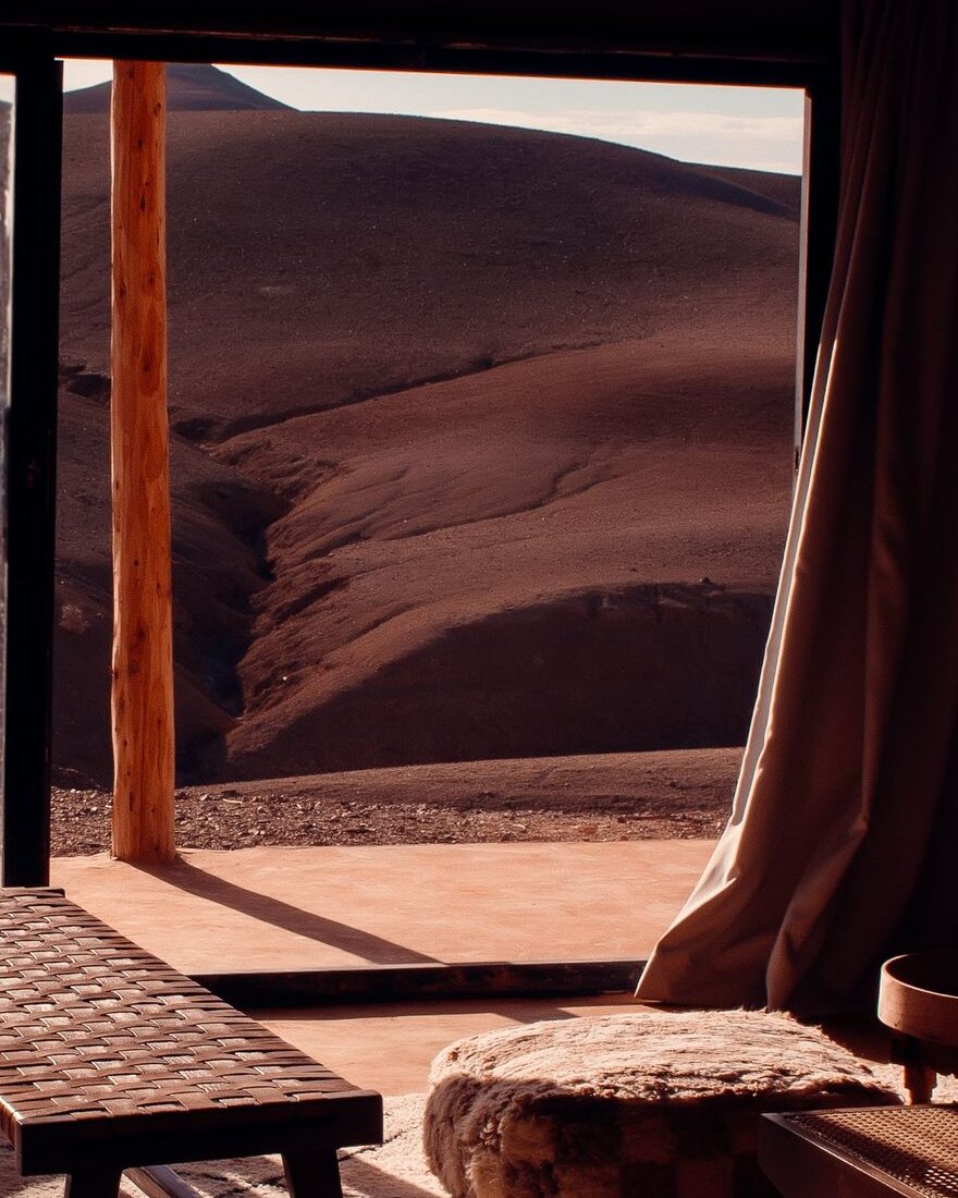 Un campamento en el desierto de Agafay