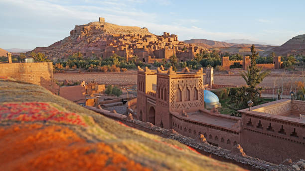 A Berber farm in the Atlas foothills